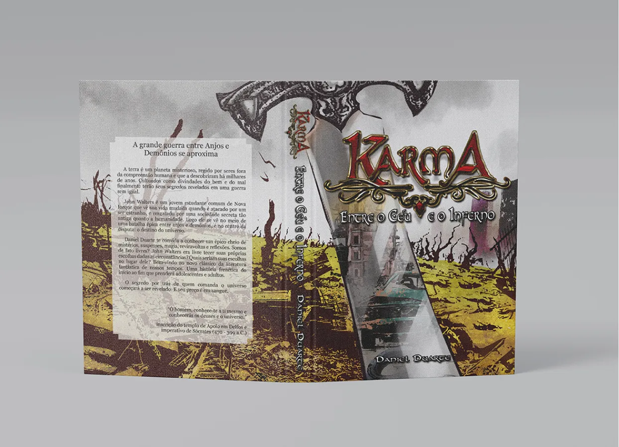 Livro de Ilustrações - Modelo 06 - Capa