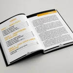 Livro moderno - Modelo 09 - Miolo