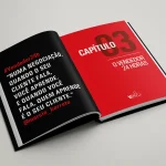 Livro moderno - Modelo 16 - Miolo