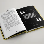 Livro moderno - Modelo 17 - Miolo