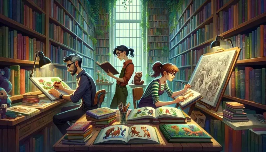 Ilustradores de Livros: Descubra os Segredos dos Grandes Artistas
